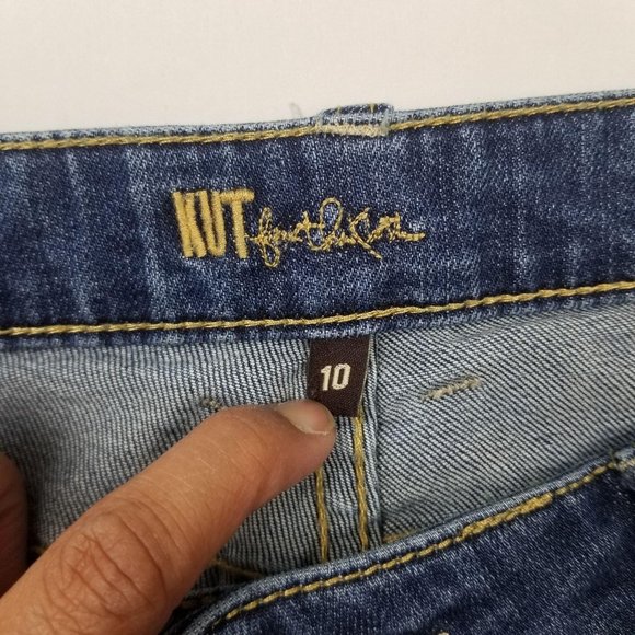 KUT for the Kloth Embellished Bootcut Jeans 10 - Picture 4 of 14